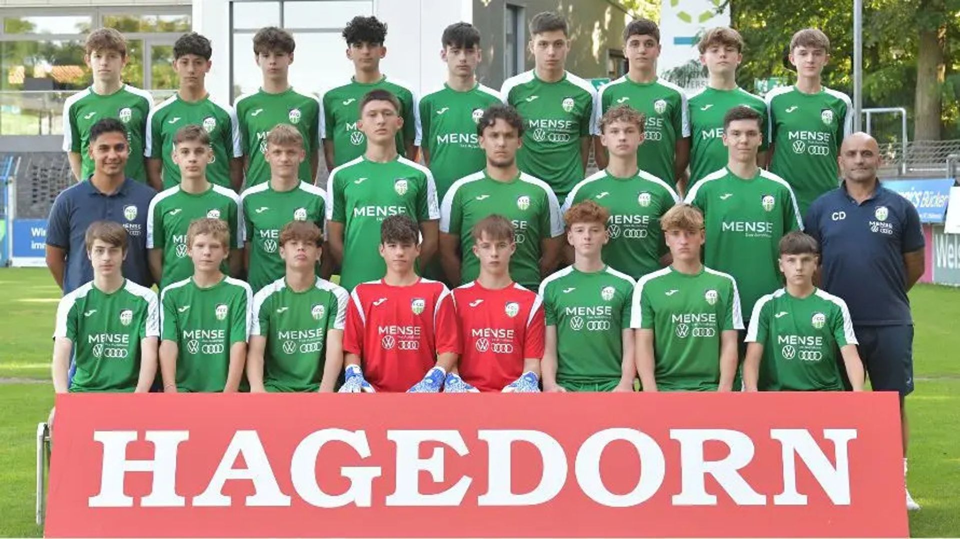 Mannschaftsfoto B1-Junioren (U17)