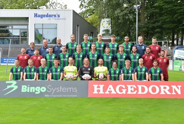 Das neue Mannschaftsfoto des FC Gütersloh