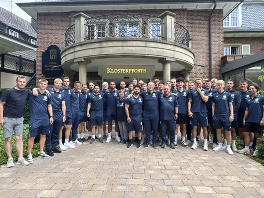 Das Hotel Klosterpforte bietet dem FCG ein Traininglager