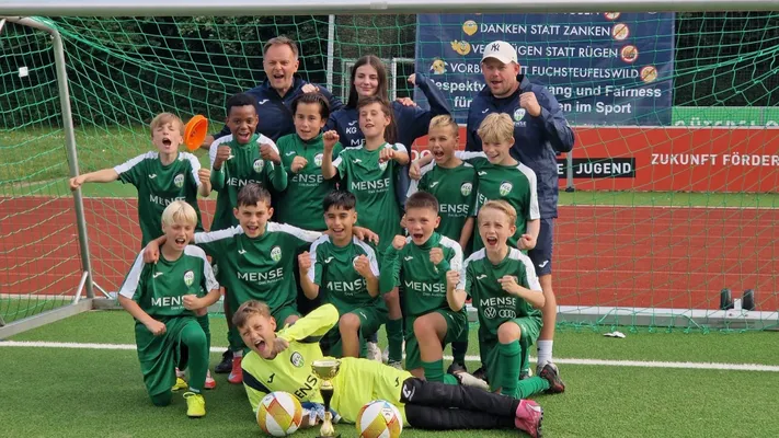 Die E1-Junioren des FCG werden über Pfingsten Erst