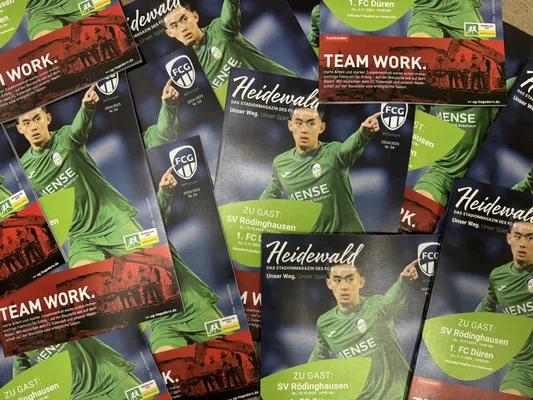 Neues FCG-Stadionheft für die Spiele erschienen
