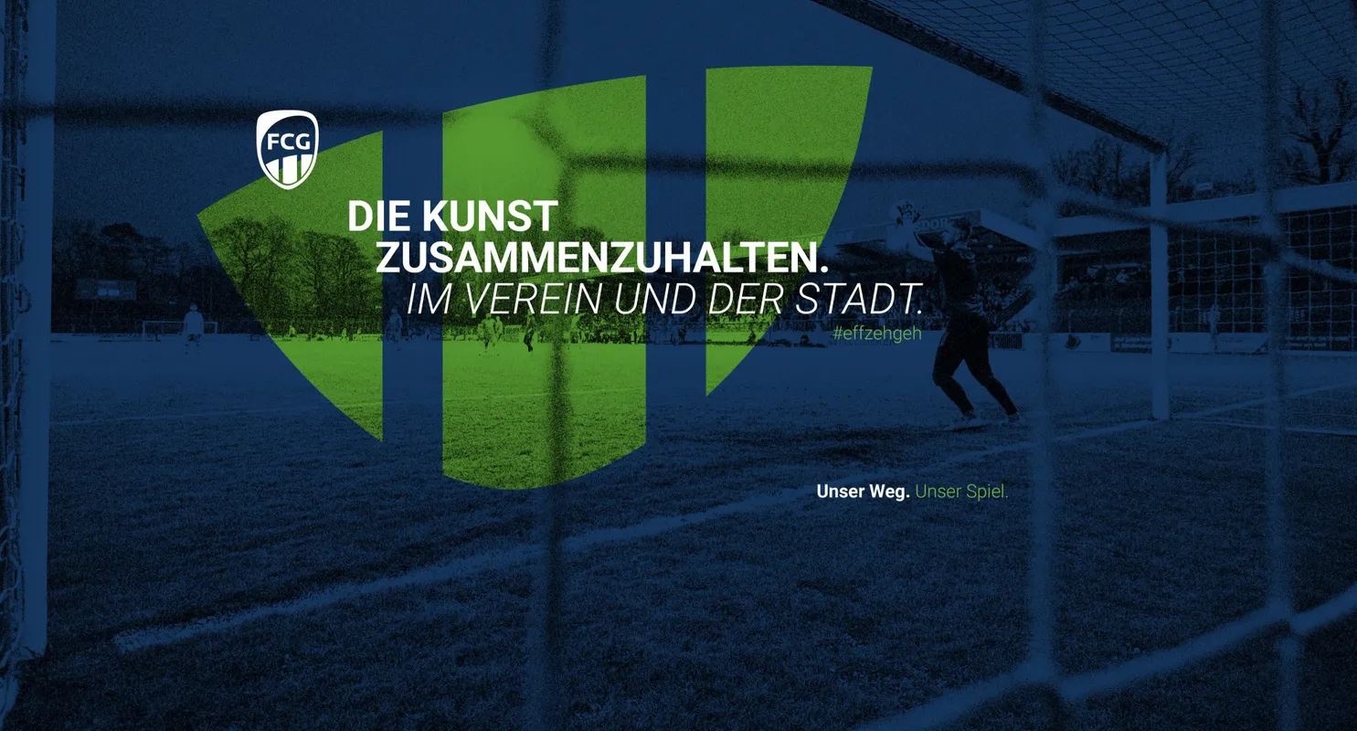 Der FCG startet neuen Außenauftritt mit einer Imagekampagne