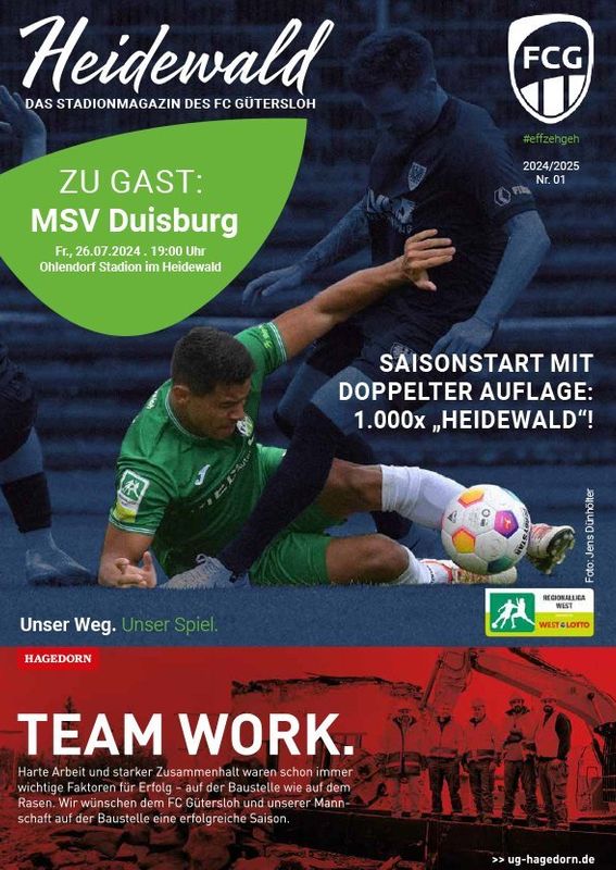 Saison 2024/25 | Ausgabe 1