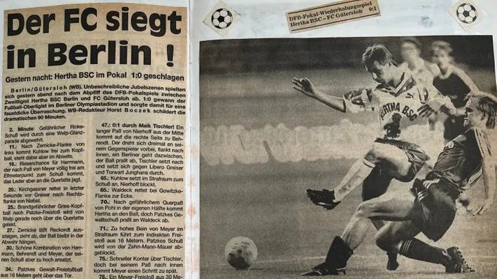 Das FCG-Pokal-Faible für Berliner Bundesligisten