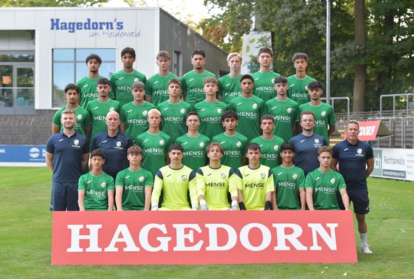 A-Junioren-Teams bedanken sich bei ihren Unterstützern