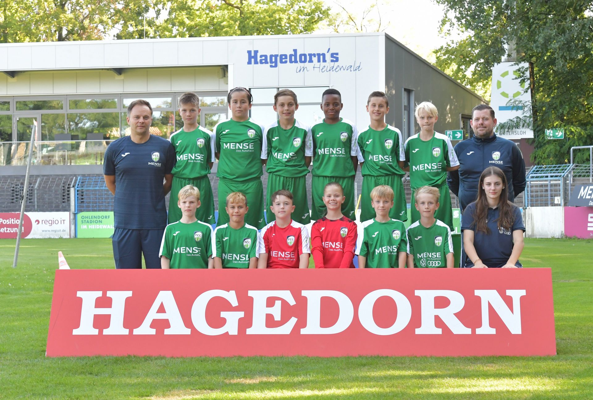Mannschaftsfoto E1-Junioren (U11)