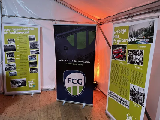 Der FCG unterstützte das 1. Sunderaner Stadtteilfest