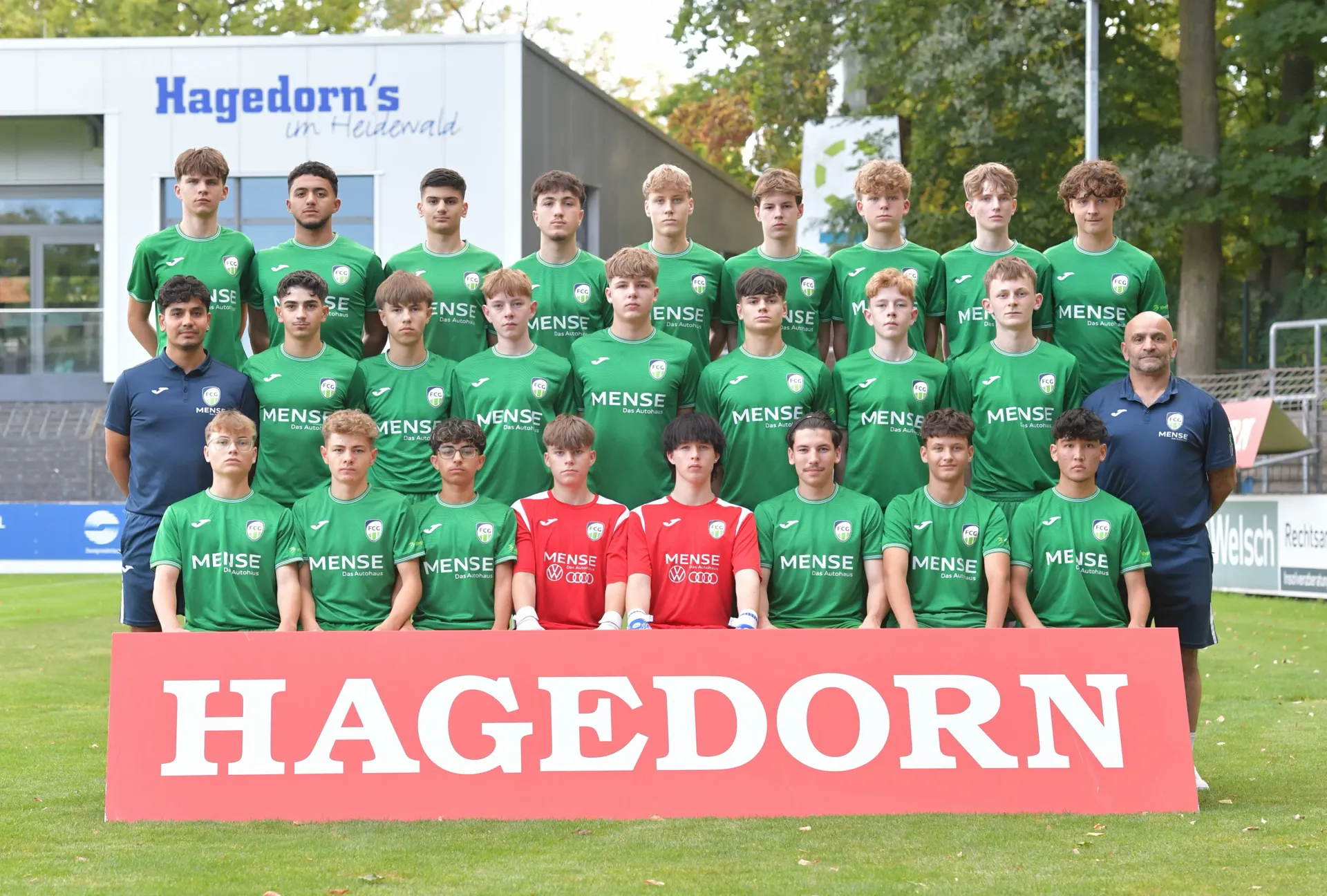 Mannschaftsfoto B1-Junioren (U17)