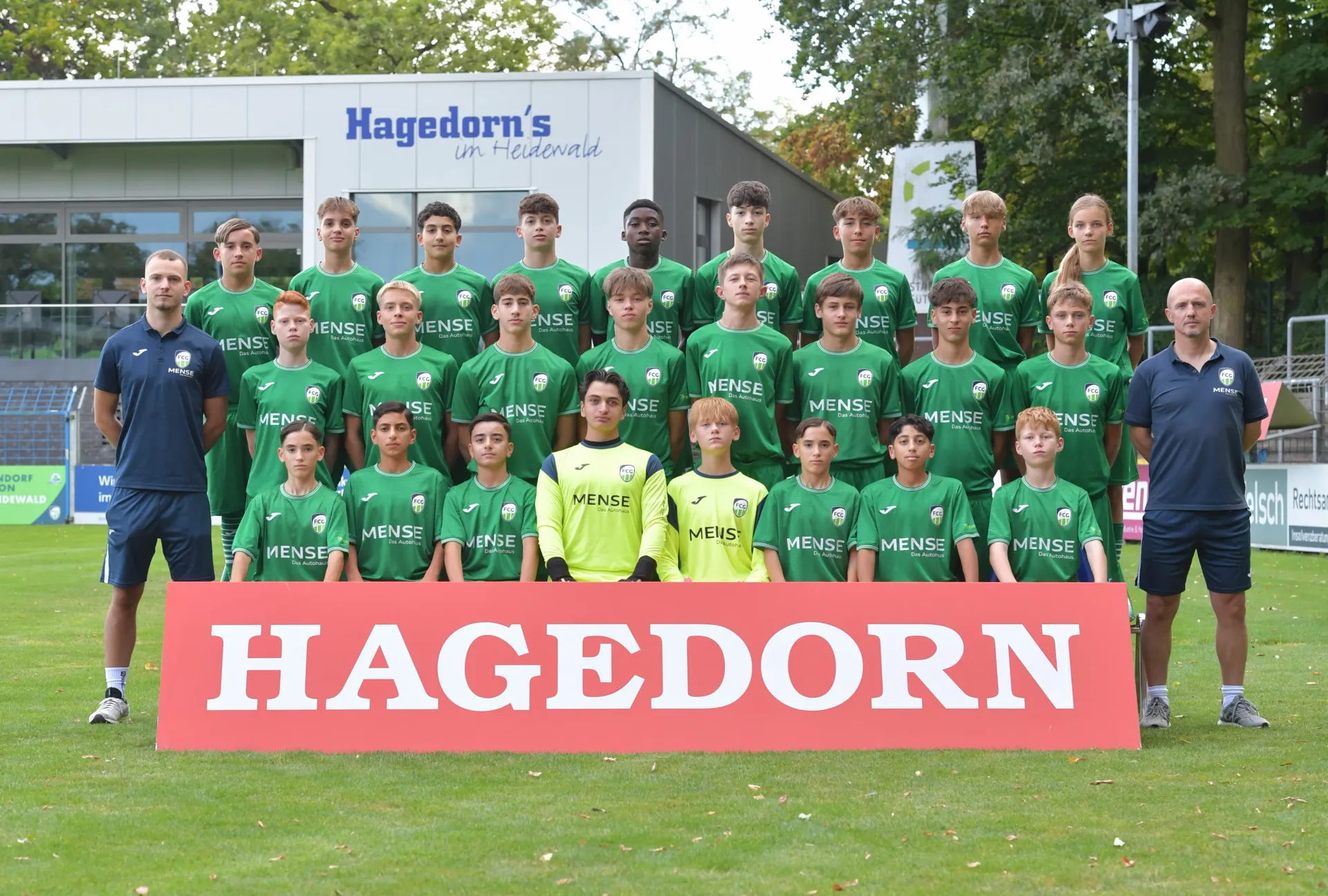 Mannschaftsfoto C1-Junioren (U15)