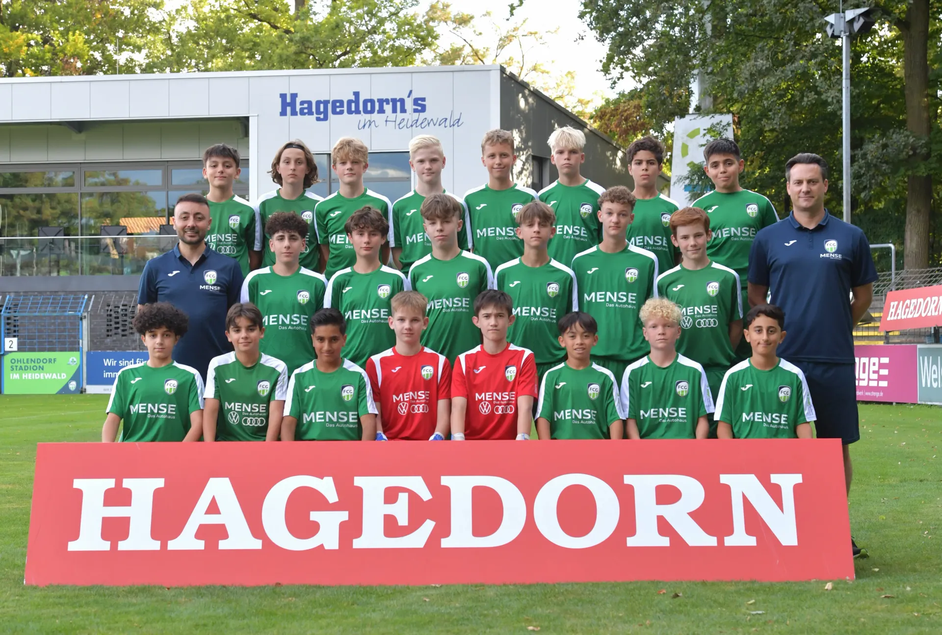 Mannschaftsfoto C2-Junioren (U15)