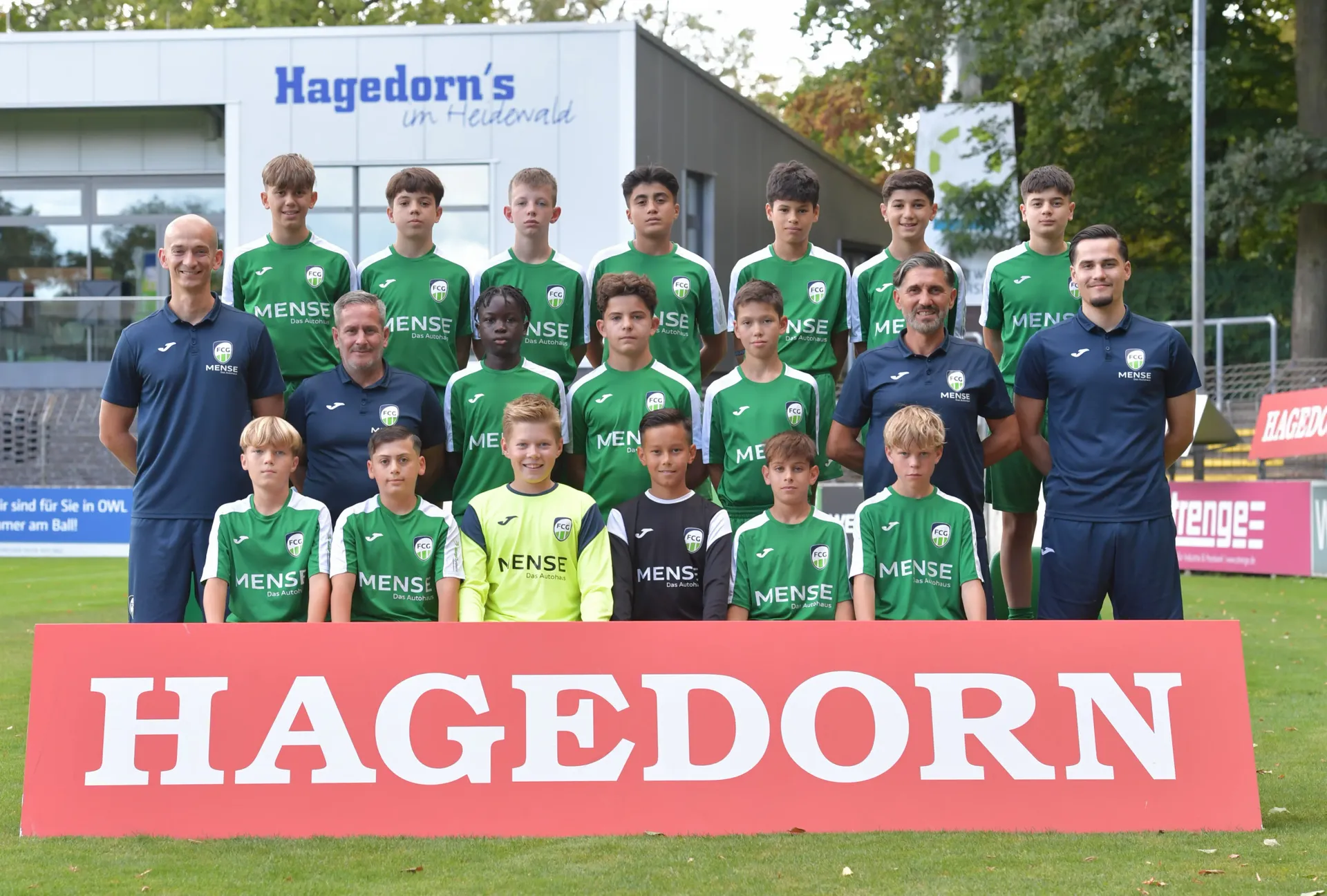 Mannschaftsfoto D1-Junioren (U13)
