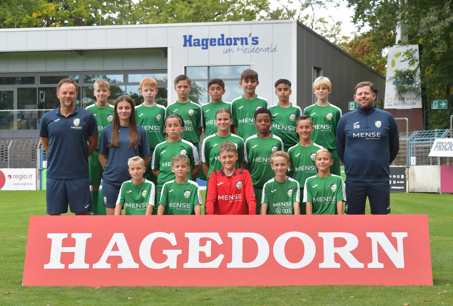 Mannschaftsfoto D2-Junioren (U13)