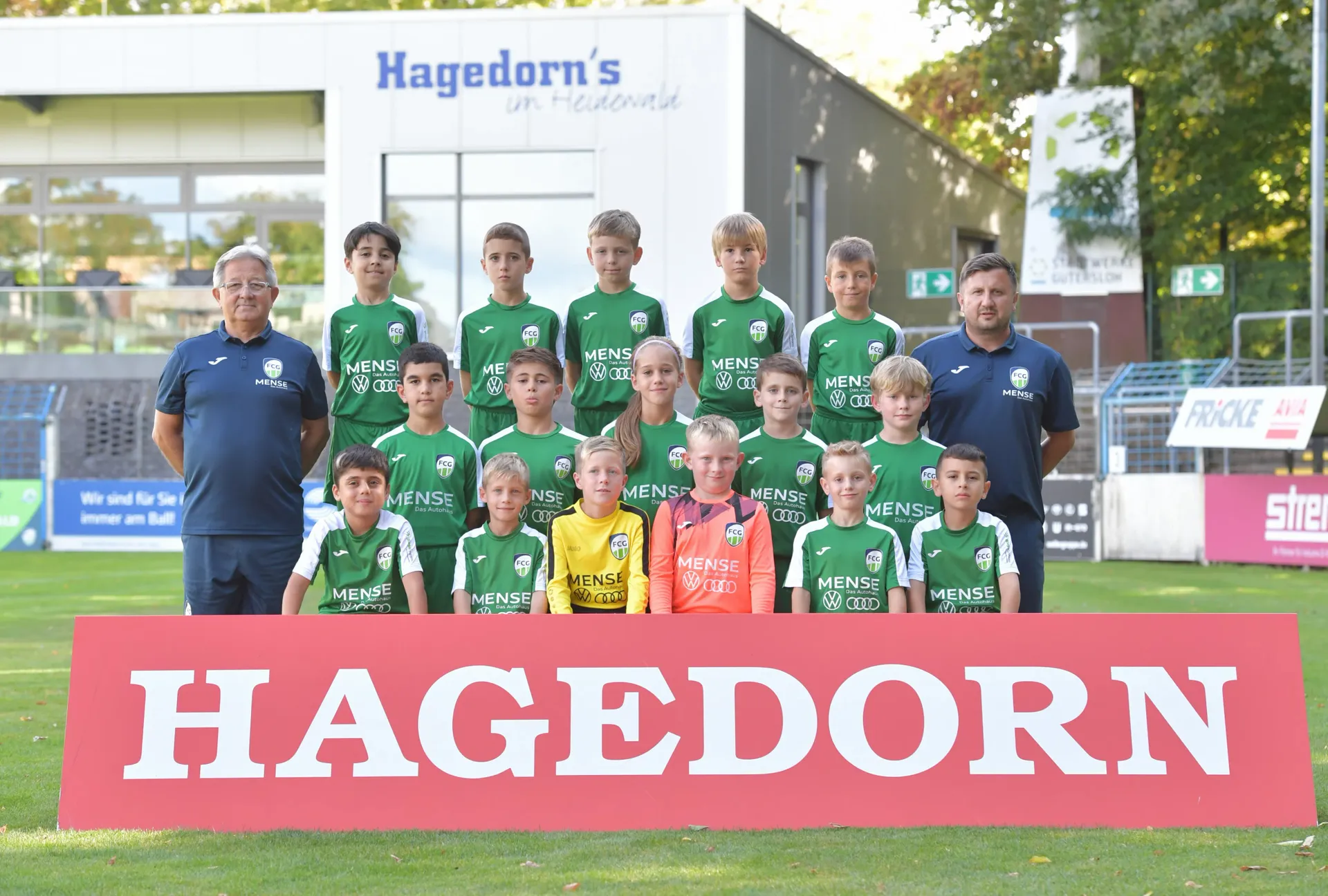 Mannschaftsfoto E2-Junioren (U11)