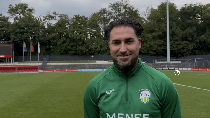 Julian Hesse zum 0:0 beim 1. FC Köln II