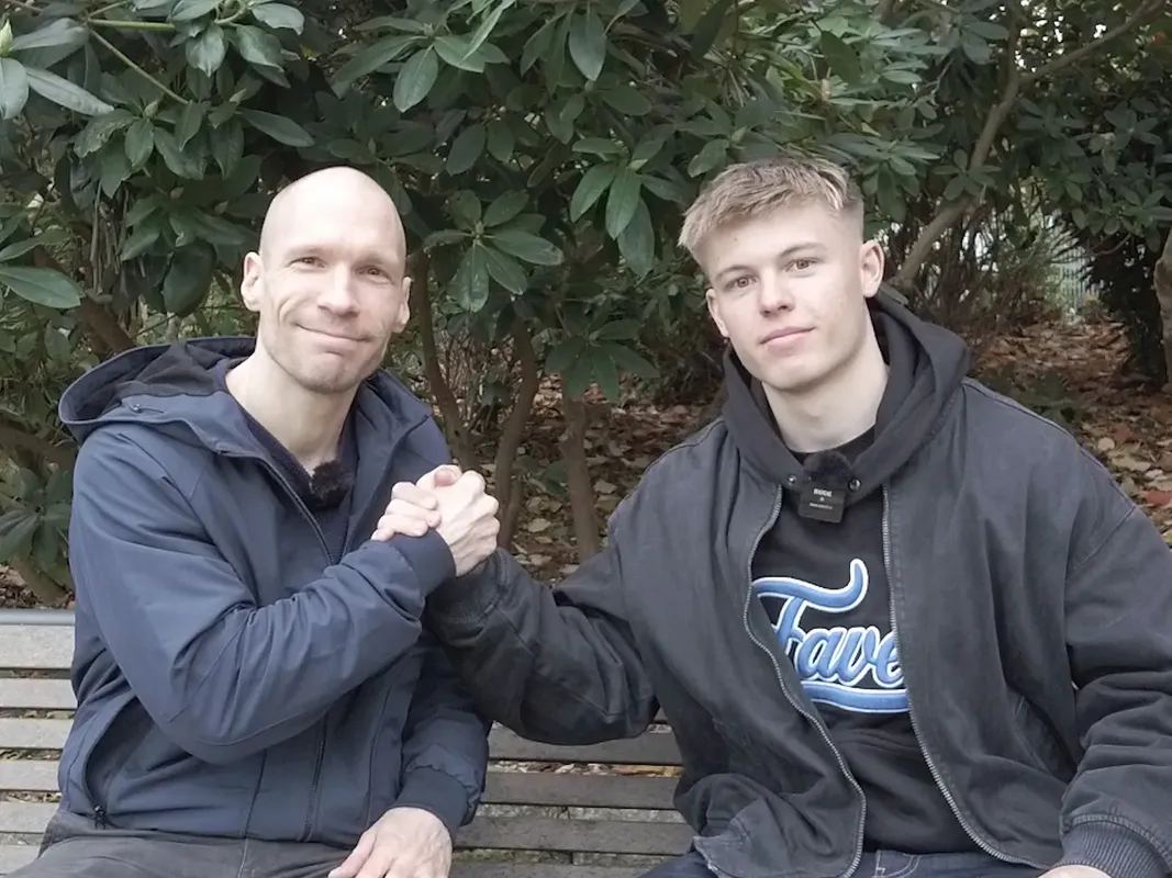 Interview mit Erik Lanfer vor dem Wuppertal-Spiel (Video)
