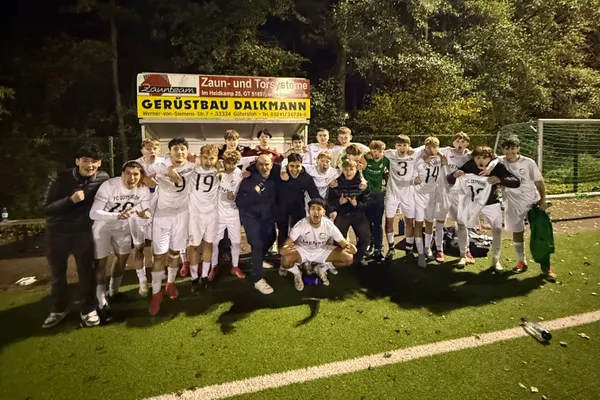 9:8! B1-Junioren schaffen Pokalsensation gegen SC Verl
