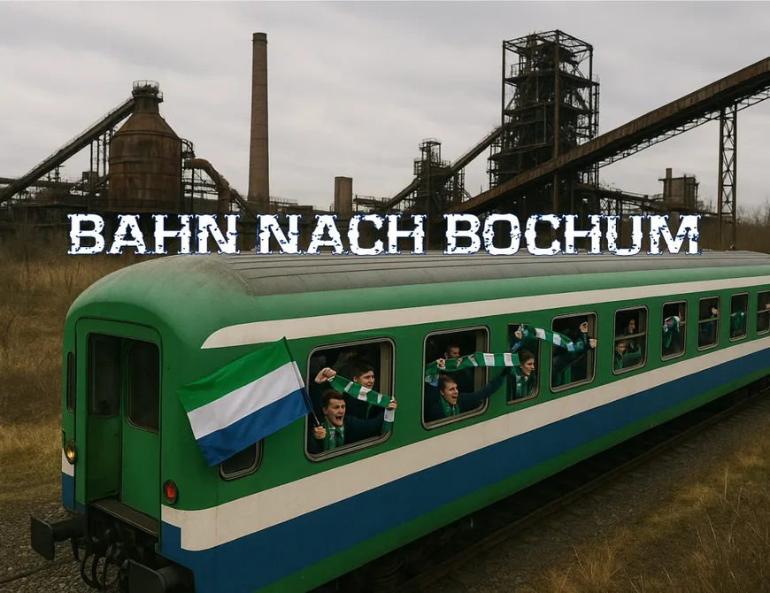 Mit dem Zug nach Bochum ins Ruhrstadion