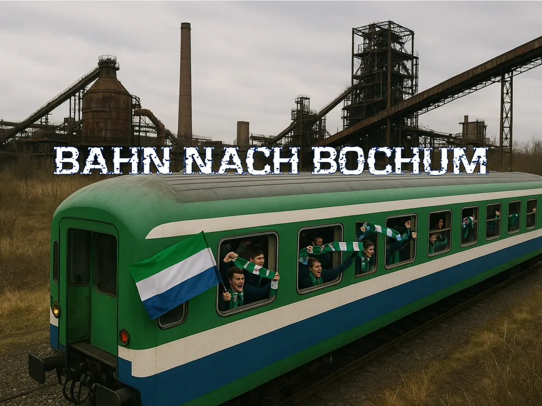 Mit dem Zug nach Bochum ins Ruhrstadion