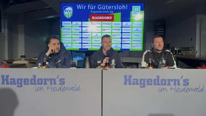 Pressekonferenz nach dem Gladbach-Spiel