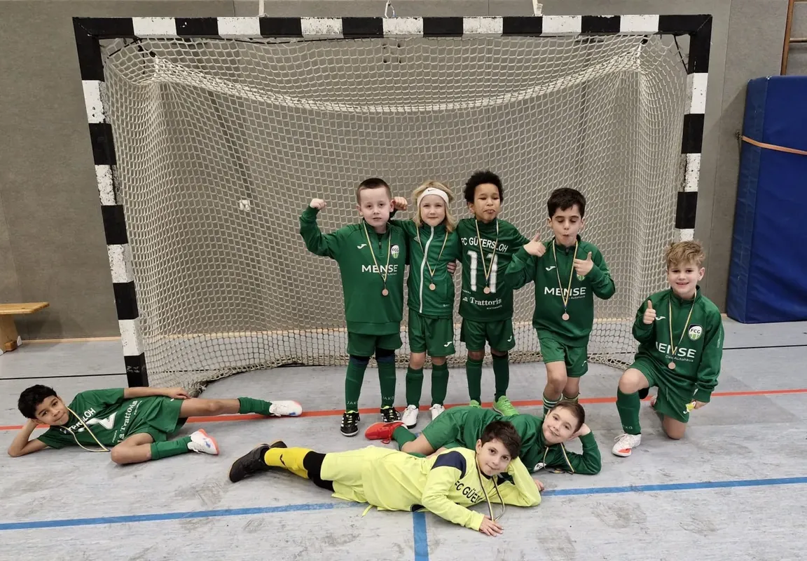 F2- und G2-Junioren mit starken Hallen-Auftritten