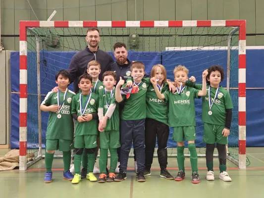 F3-Junioren mit Erfolgsserie in der Halle