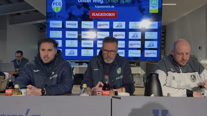 Pressekonferenz nach dem 0:1 gegen die SSVg. Velbert (Video)