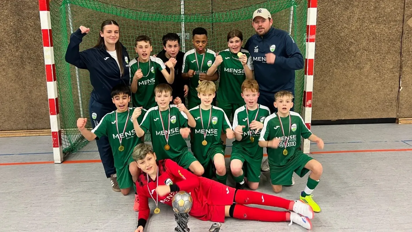 FCG-Jugend: B1 und D1 siegen - D2 gewinnt Hallenturnier