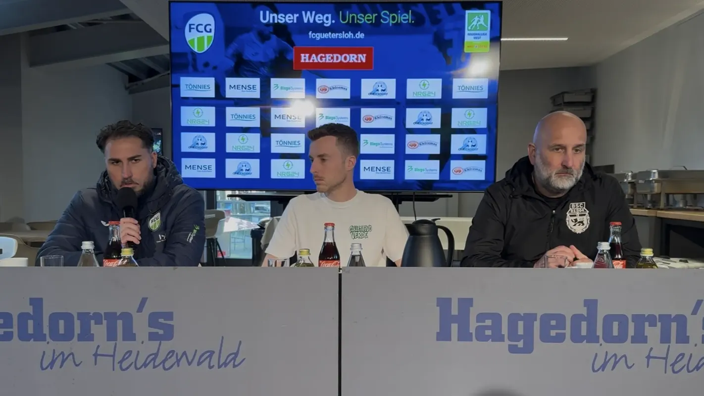 Pressekonferenz: "Rassiges Spiel mit vielen Zweikämpfen"