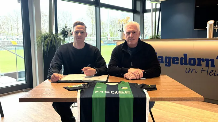 „Säule“ Jannik Borgmann verlängert beim FC Gütersloh