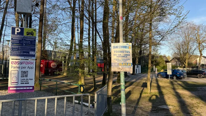 Die Parkplätze am Heidewald sind ab Montag gebührenpflichtig