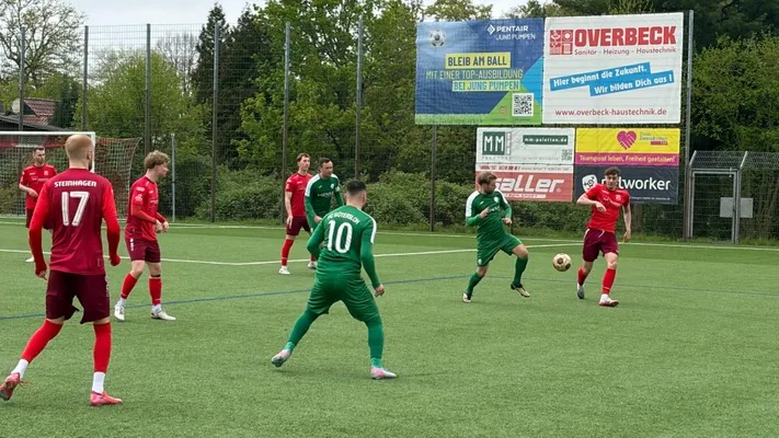 Siegesserie der Zweiten endet in Steinhagen