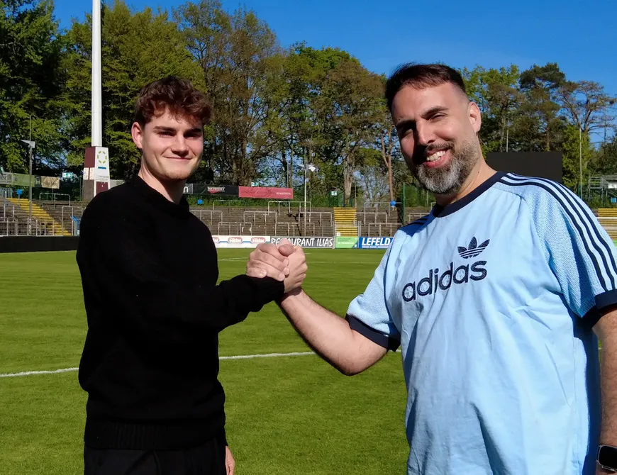 Interview mit Jakob Korte vor dem Lotte Spiel