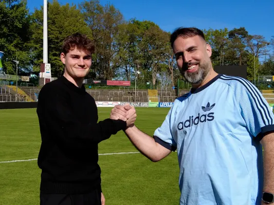 Interview mit Jakob Korte vor dem Lotte Spiel