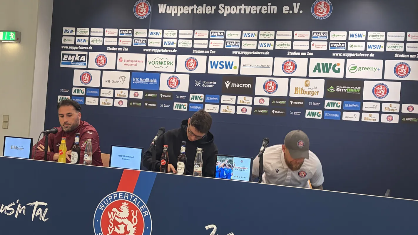 Trainer Julian Hesse äußert sich zum Wuppertal-Spiel (Video)