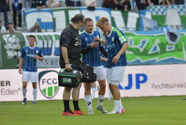Erik Lanfer und Kevin Hingerl können trainieren