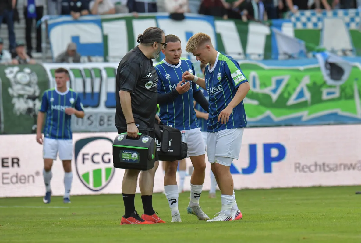 Erik Lanfer und Kevin Hingerl können trainieren