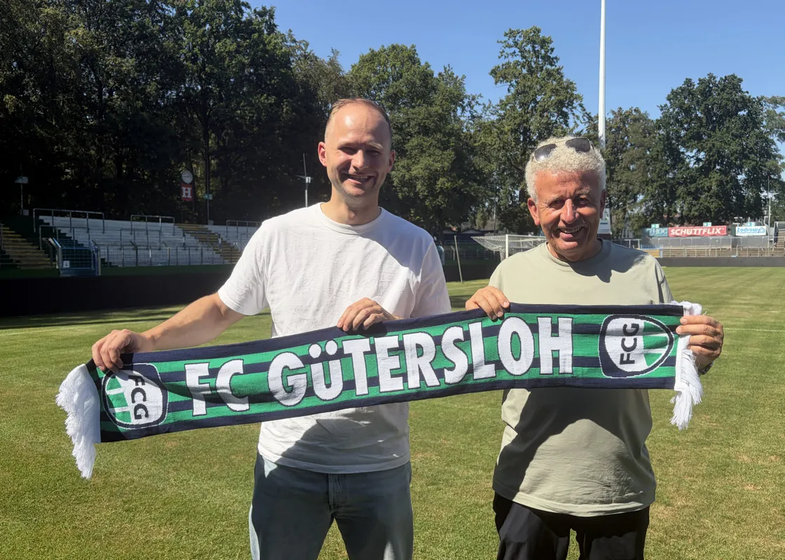 Flink unterstützt den FC Gütersloh als Top-Partner