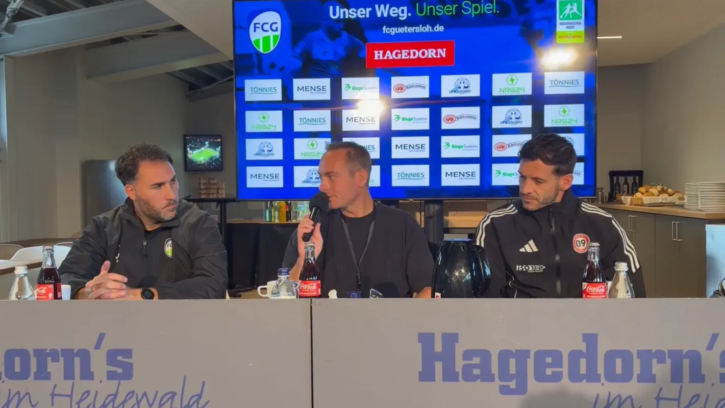 Pressekonferenz nach Bergisch Gladbach