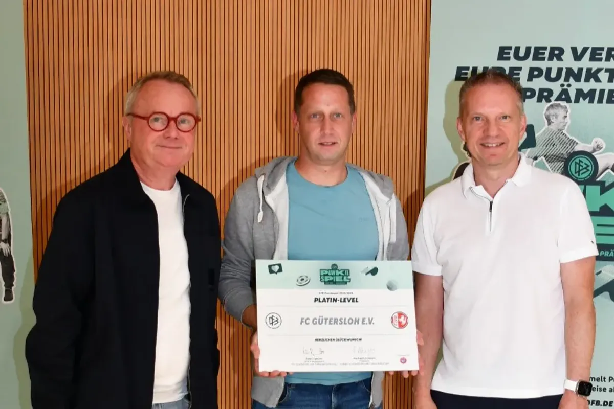 Platin-Level für die FCG-Jugend