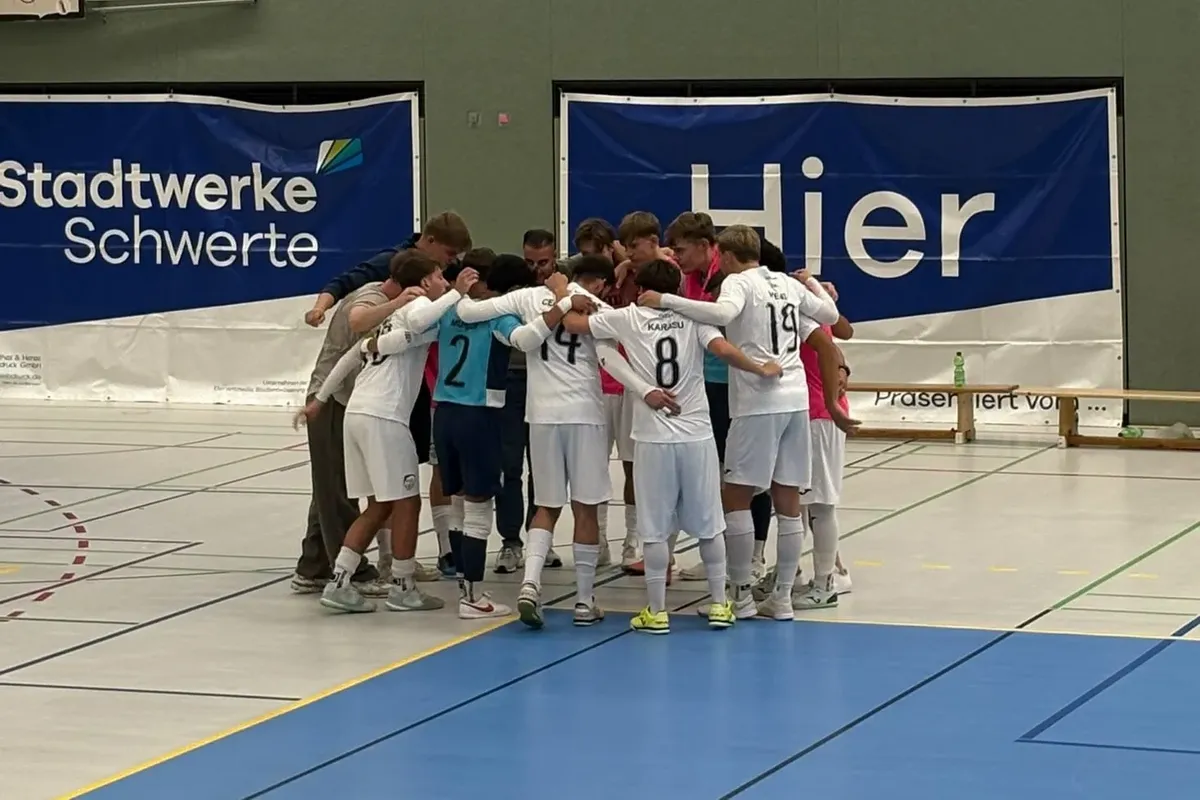 FCG-Futsaler holen 5:5 bei Holzpfosten Schwerte