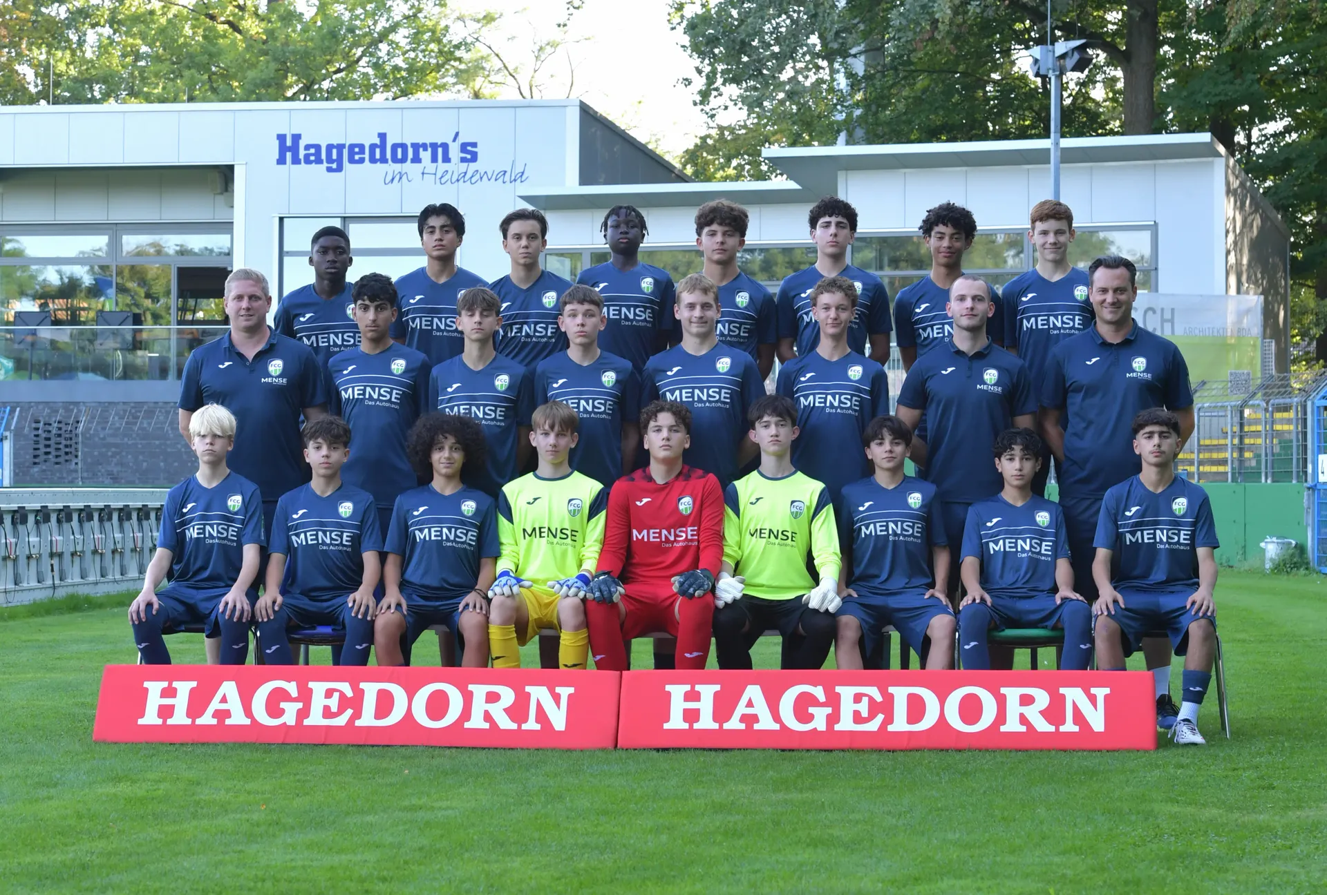 Mannschaftsfoto C1-Junioren (U15)