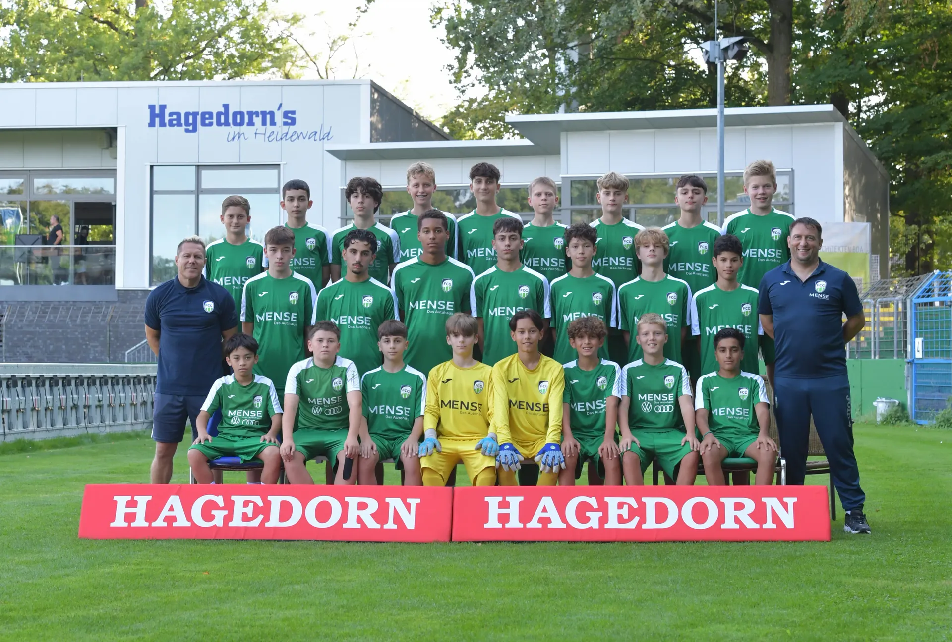 Mannschaftsfoto C2-Junioren (U15)