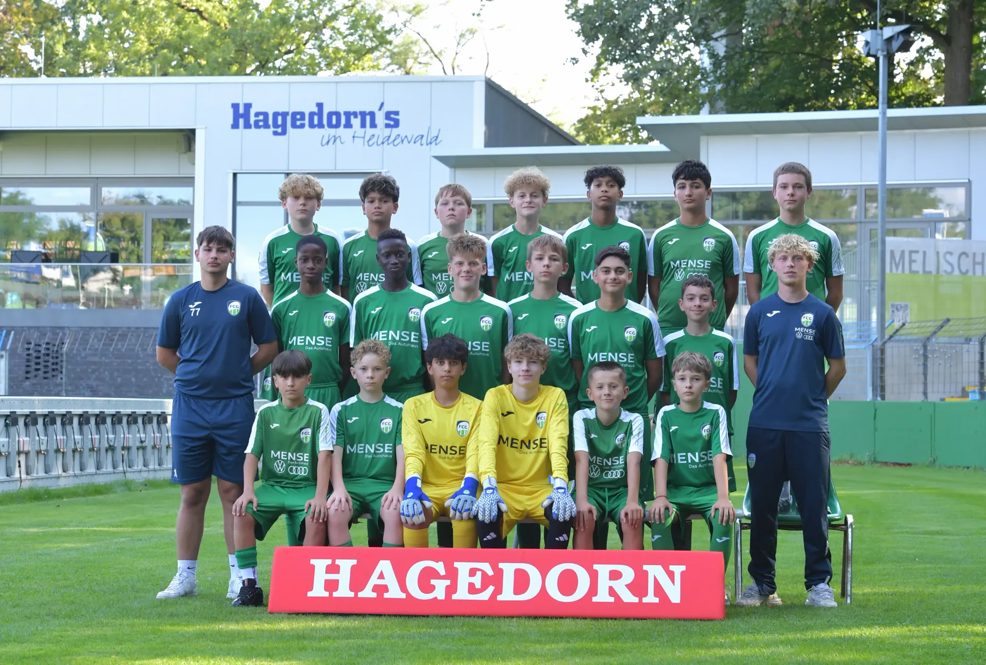 Mannschaftsfoto C3-Junioren