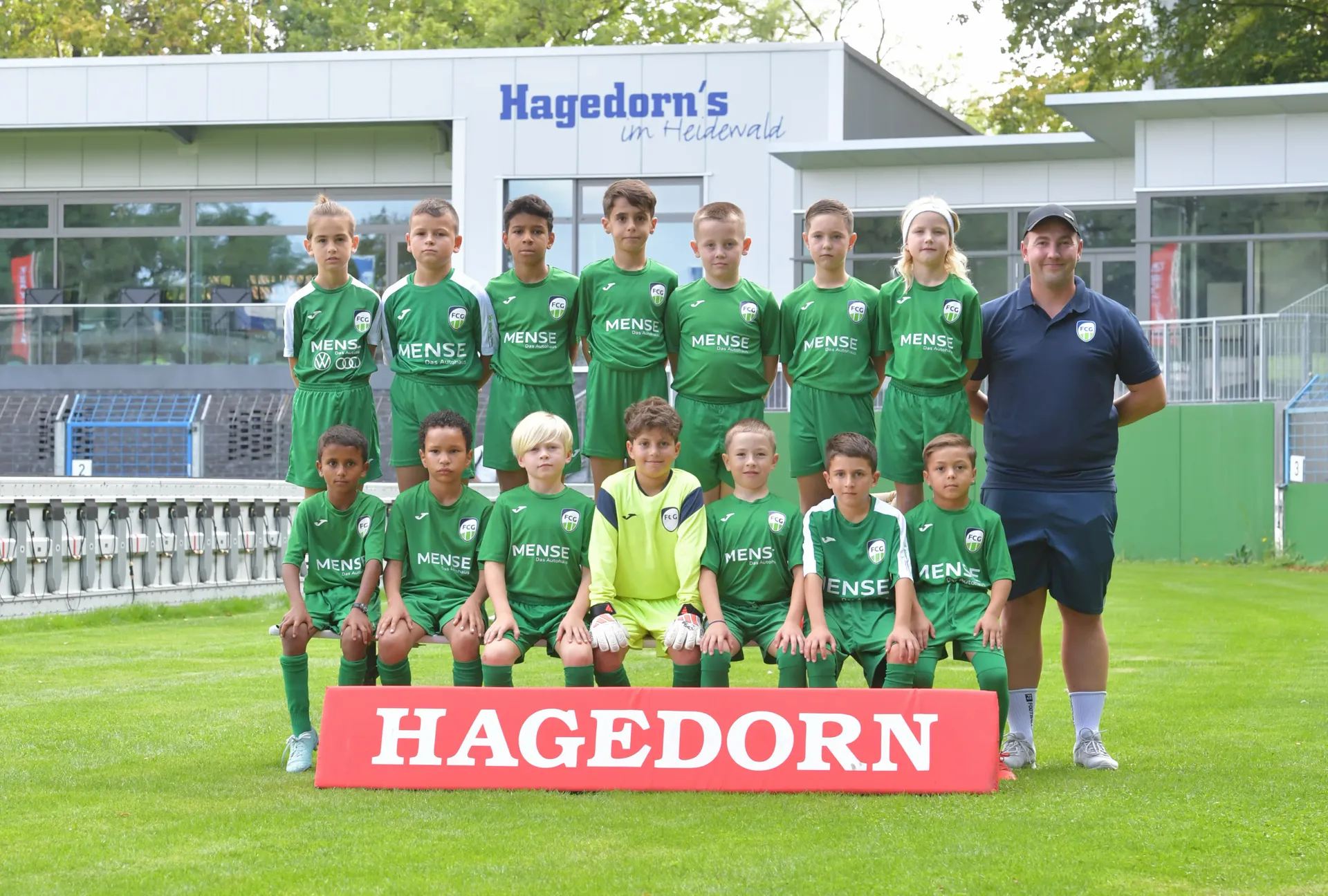 Mannschaftsfoto F1-Junioren (U9)