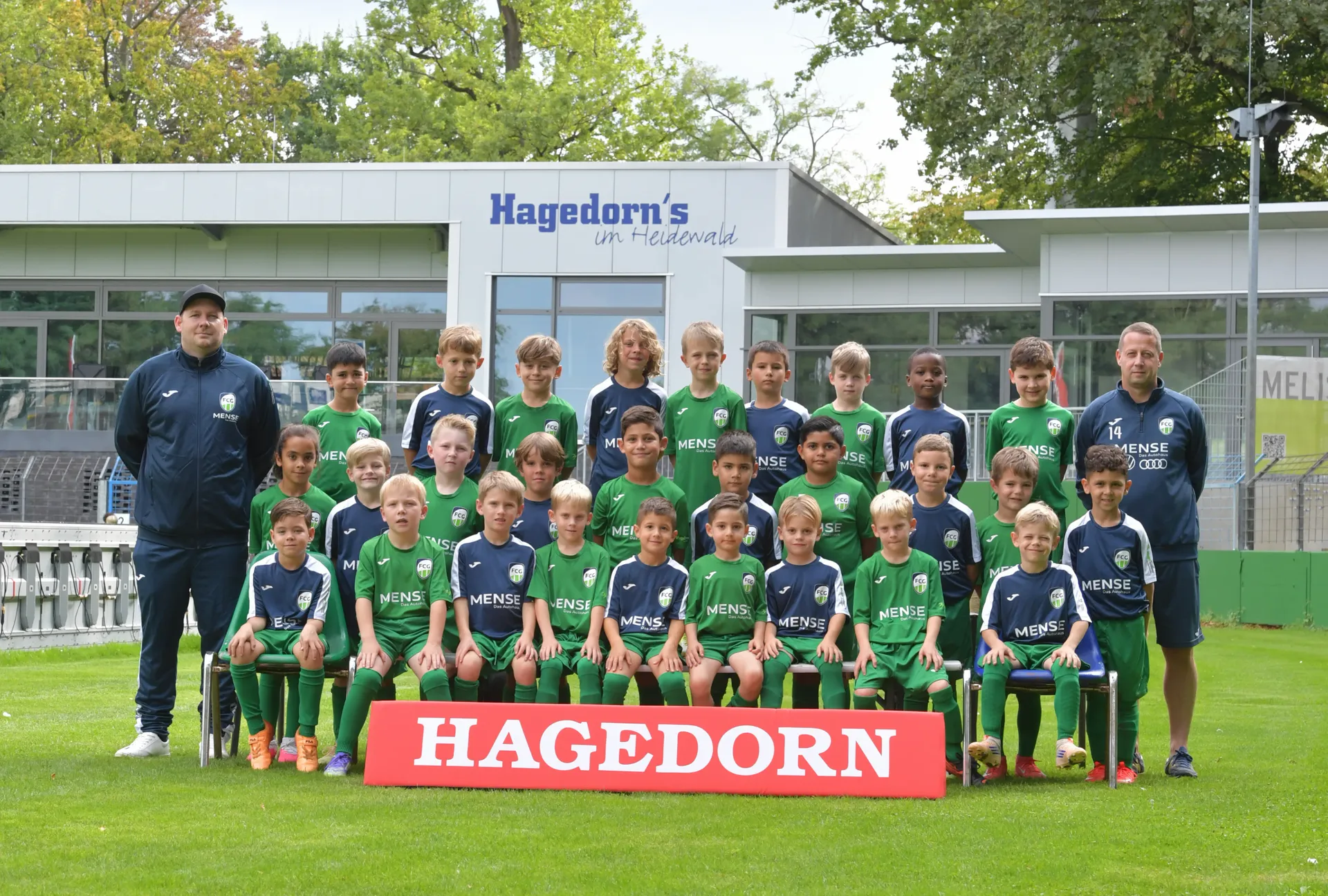 Mannschaftsfoto F2/F4-Junioren (U8)