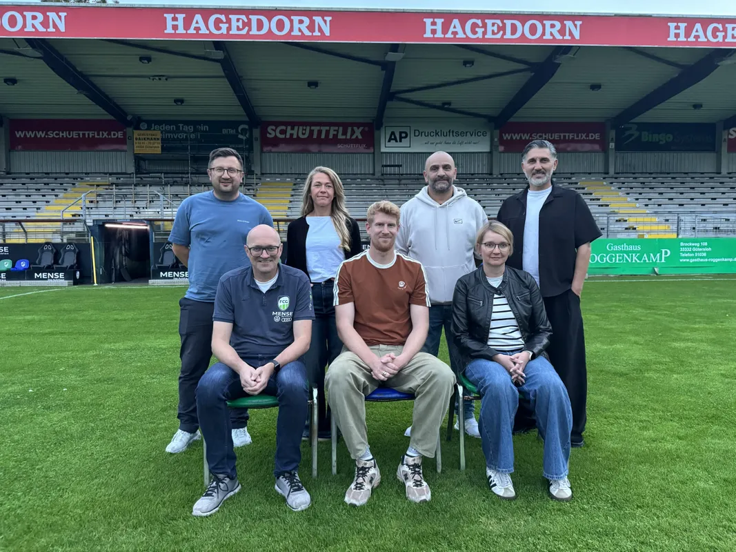 Neuer FCG-Jugendvorstand mit Lars Beuckmann