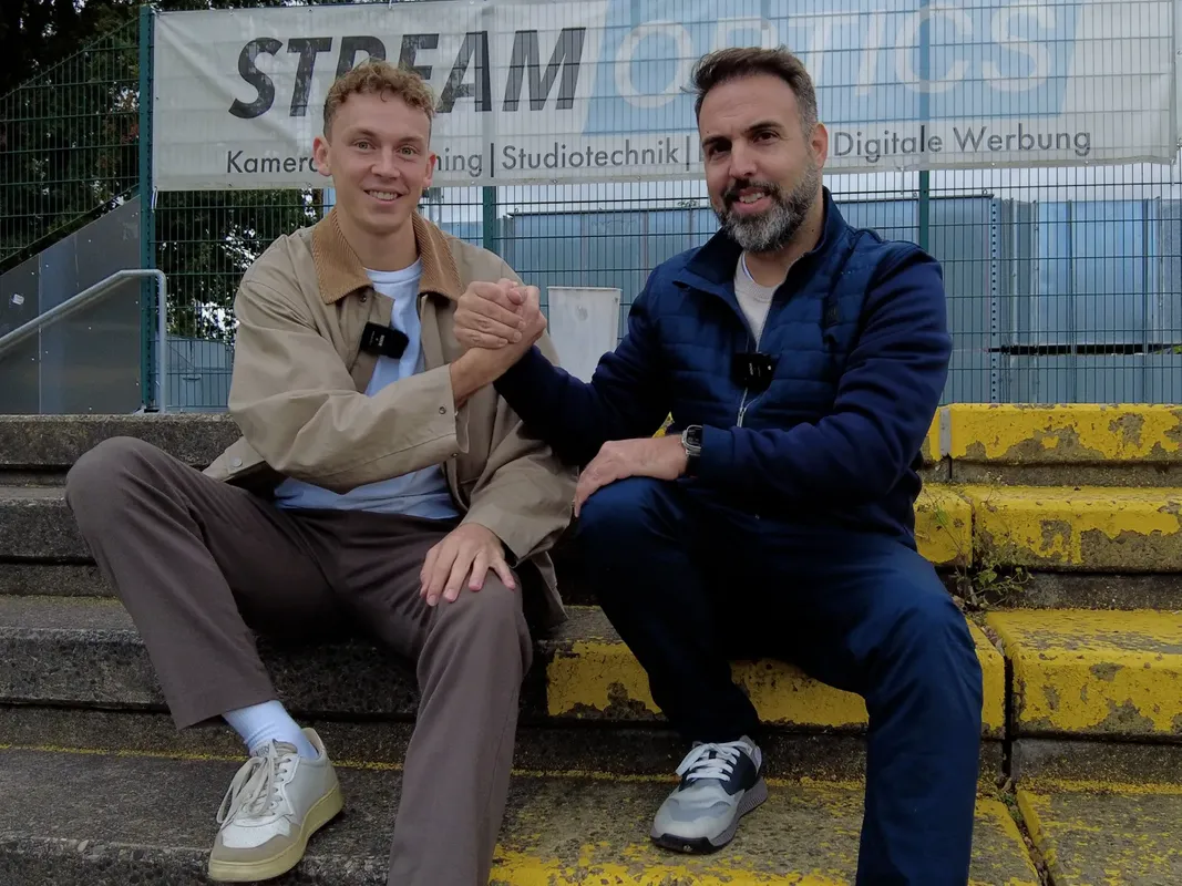 Interview mit Hannes John vor Wiedenbrück
