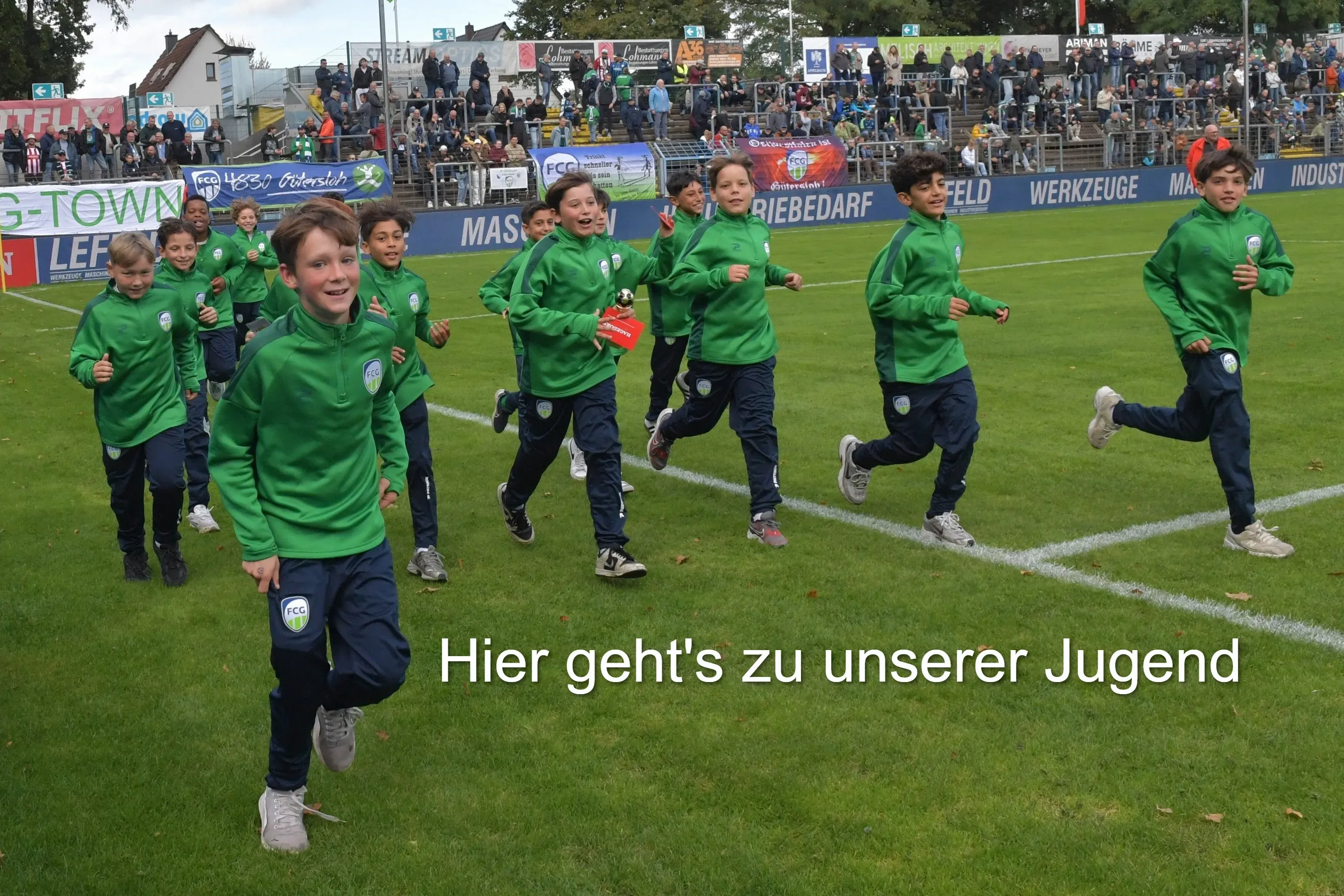 Hier geht's zu den Seiten unserer Jugend